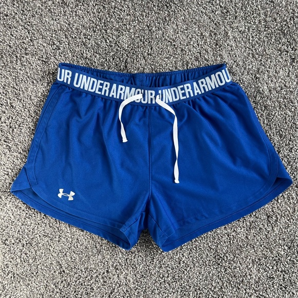 Blue Under Armour Shorts - Picture 1 of 2